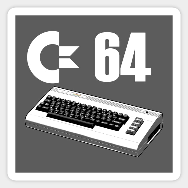 Commodore 64 Sticker by Joodls